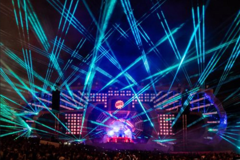 Laser Show Systems – Dance Valley Festival