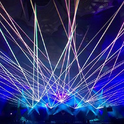How to make preprogrammed laser shows
