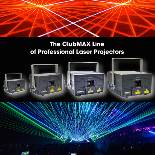 Laser Show Projectors – The ClubMAX Line of Professional Laser Projectors
