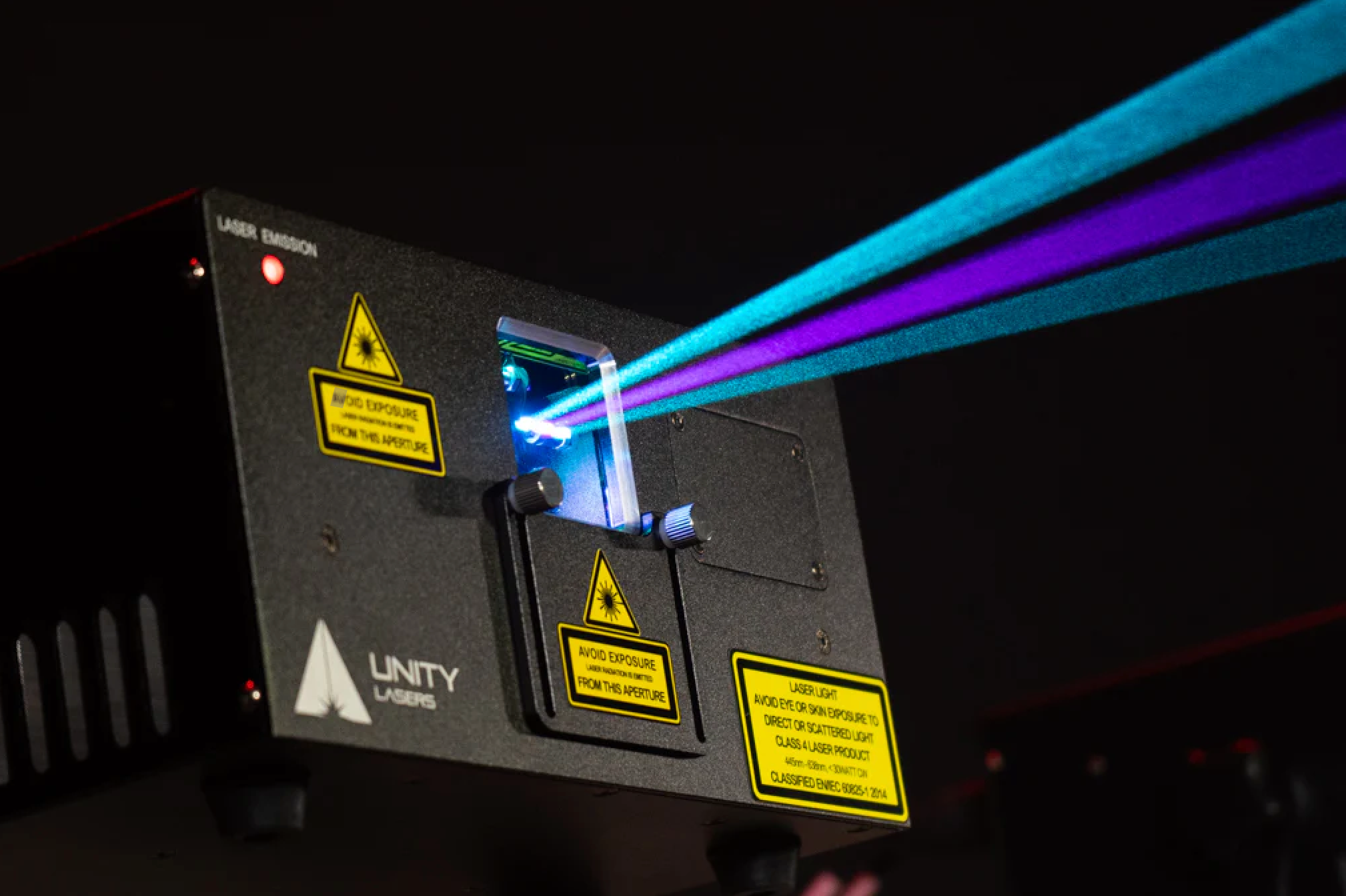 Unity RAW (DMX + ILDA) Lasers