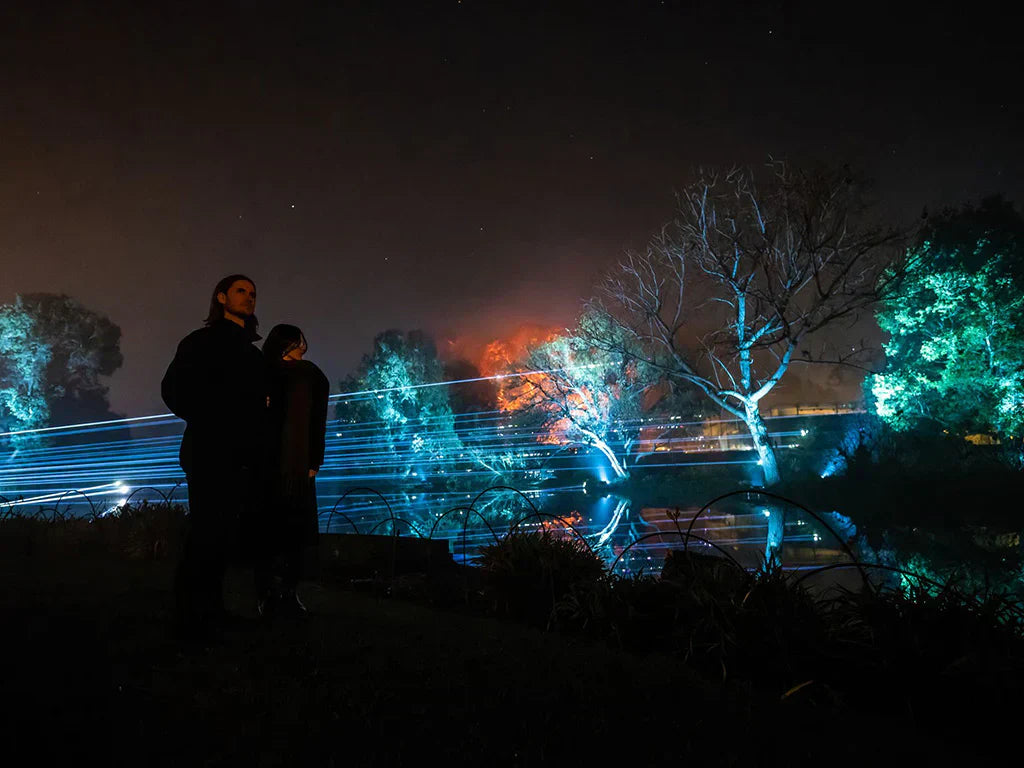 Combining Nature and Laser Technology for Illuminate Adelaide 2022