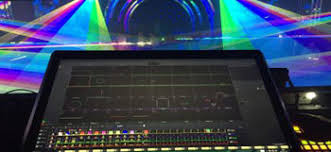 How to create and control live laser shows