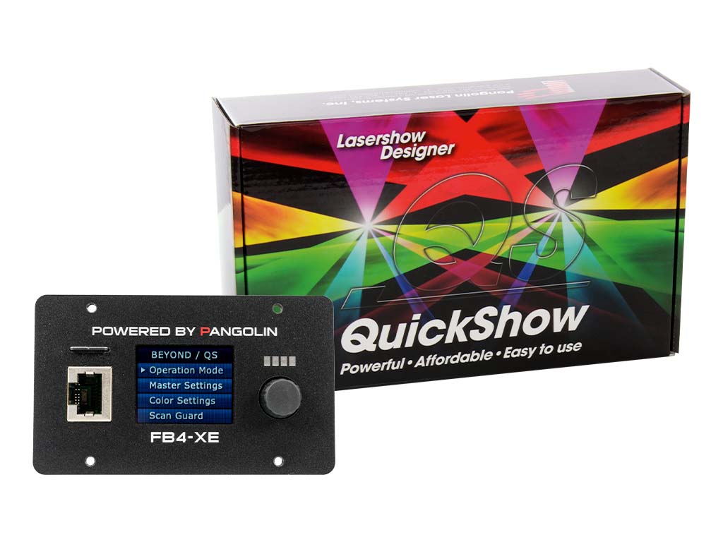 FB4 Standard with QuickShow laser display system | Pangolin Laser ...
