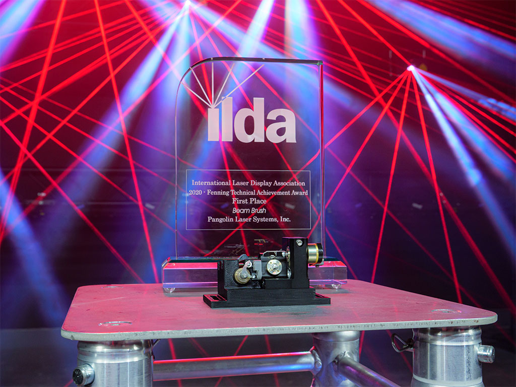 Pangolin Laser Systems Wins Big at the 2020 ILDA Awards