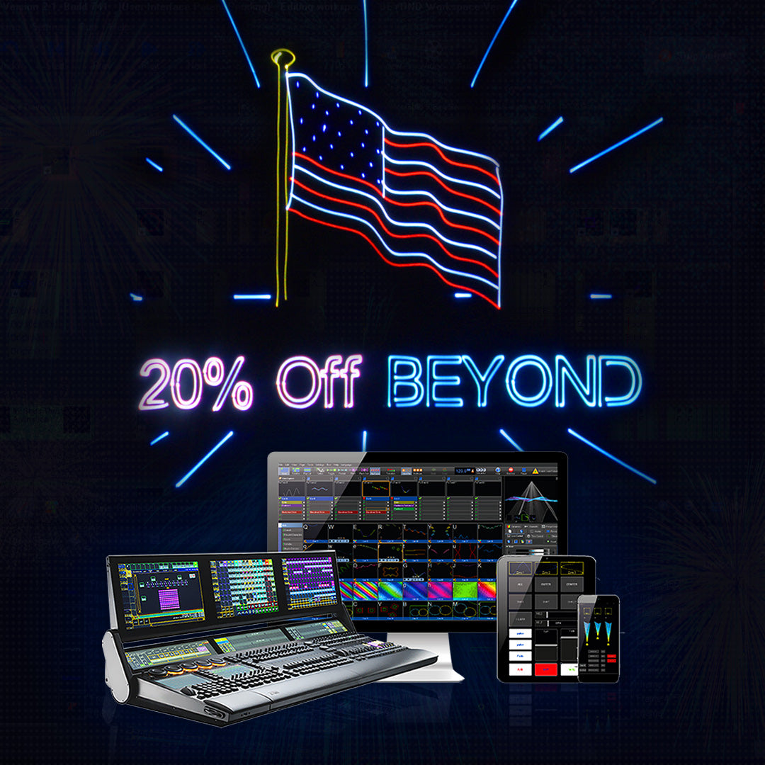 Lasers & Pyro - Happy 4th of July!