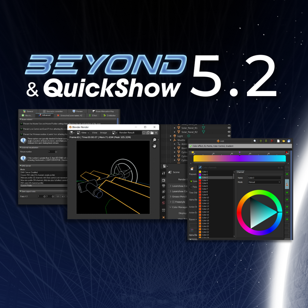 Lanzamiento de la versión 5.2 de BEYOND y QuickShow