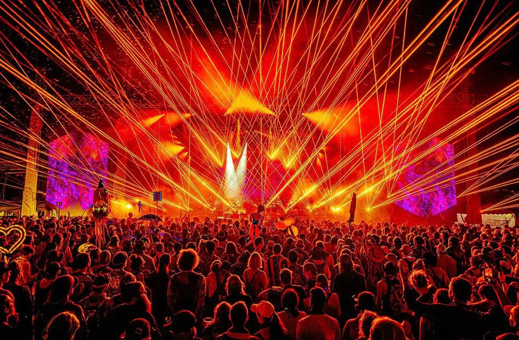 Lighting up the Night at the Eclipse Music Festival