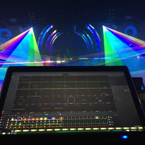 How to make live laser shows