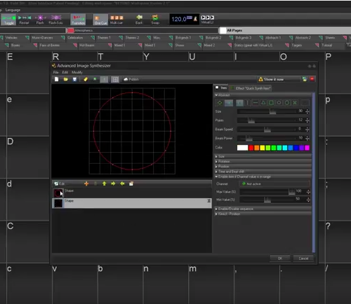 How to make custom laser beam effects