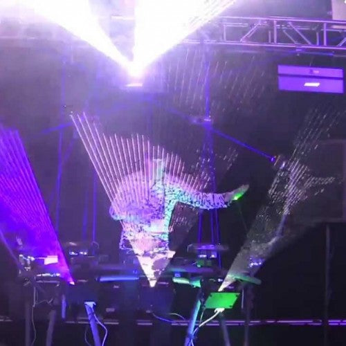 Pangolin heads to LDI Las Vegas with LIVE laser performances, by DJ Mobius8