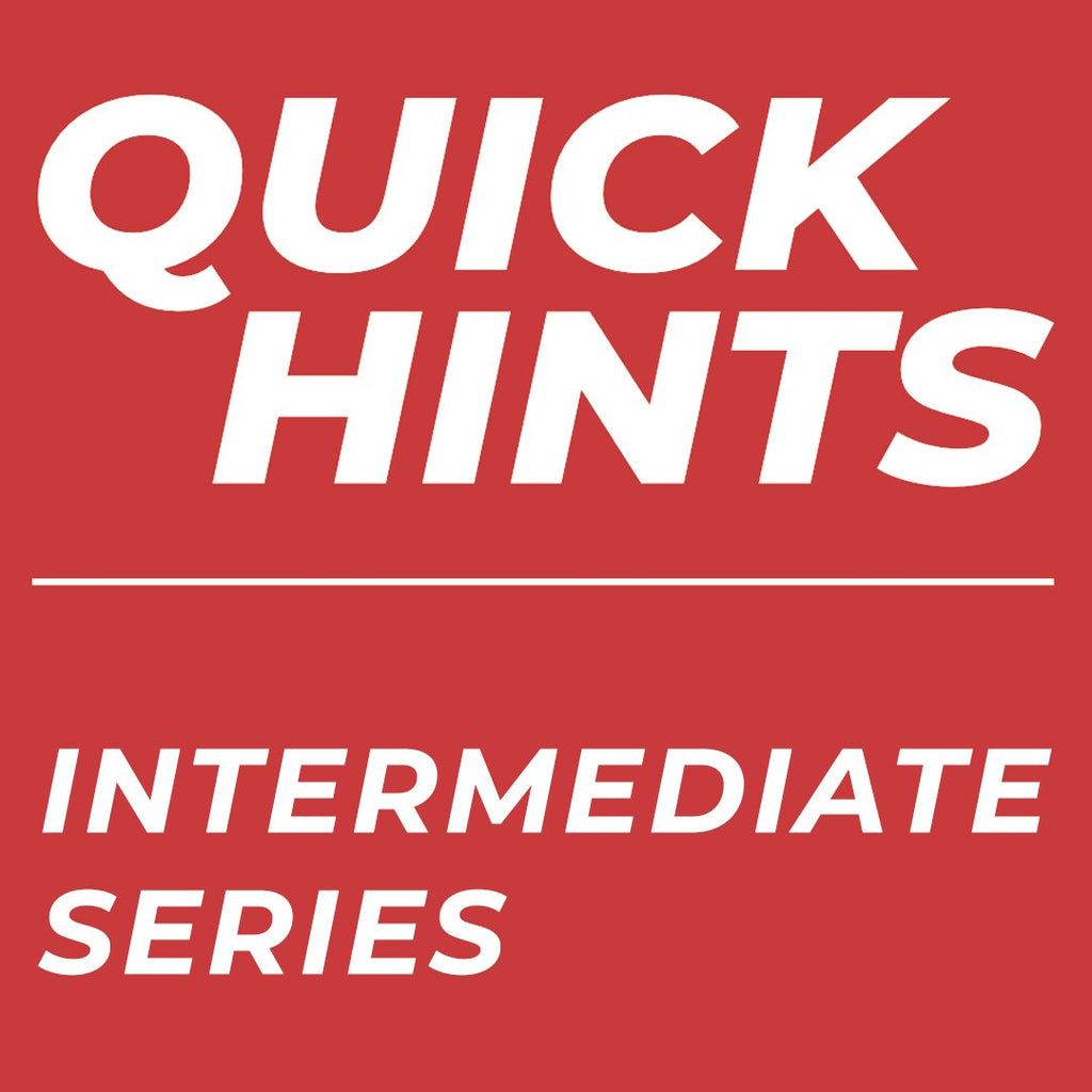Quick Hints Intermediate Series Official Release Pangolin Laser Systems
