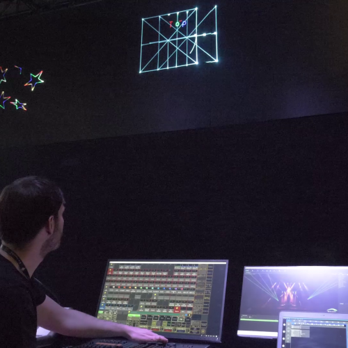Controlling Your Lasers Directly from a Lighting Console