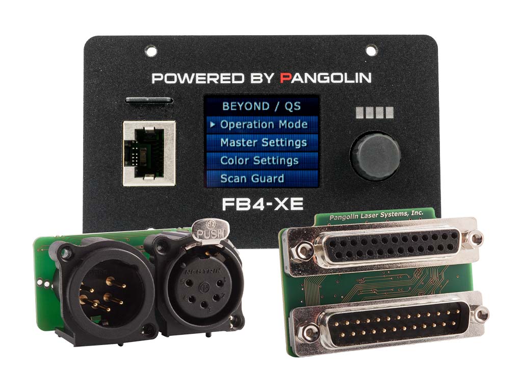 FB4 MAX with QuickShow laser display system | Pangolin Laser Systems