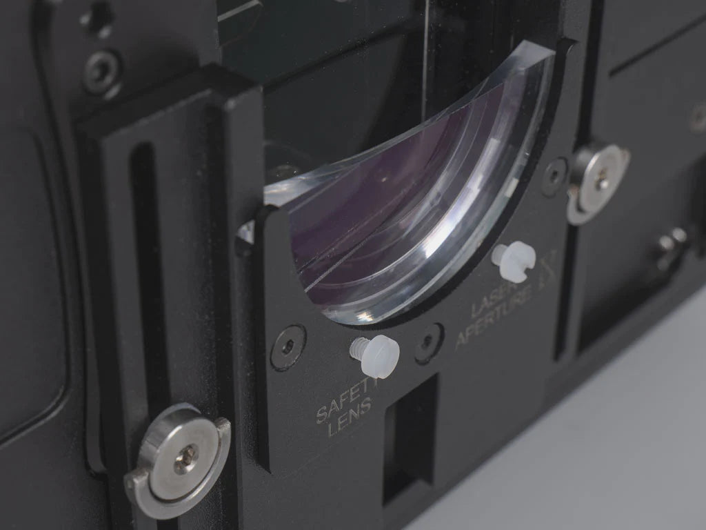 Soporte de lente de escaneo de seguridad (láseres Unity)